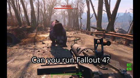 Fallout 4 Pc System Requirements And Build Recommendations Youtube