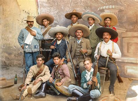 Mexican Revolutionary Soldiers In 1914 — These Men Fought For Emiliano