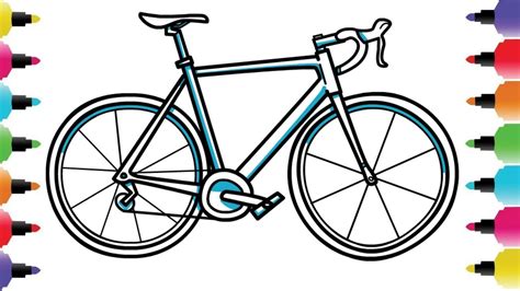 How To Draw A Bike Simple