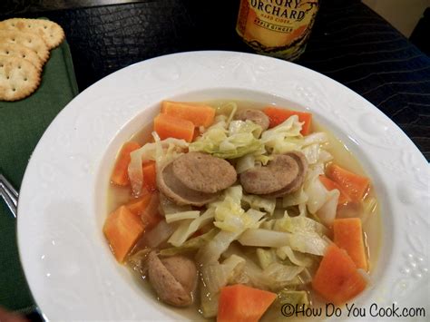 How to make chicken apple sausage one pan pasta. How Do You Cook.com: Apple Chicken Sausage and Sweet Potato Soup