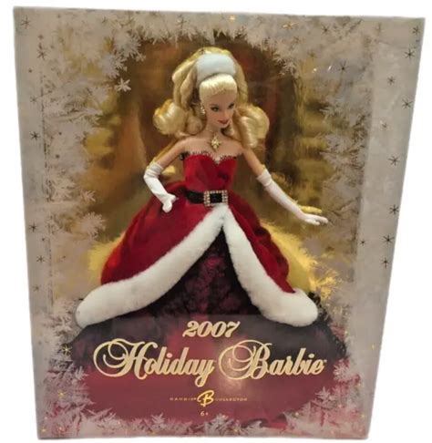 Barbie Holiday Special Edition Mattel Christmas Doll 2007 Nos 2433 Picclick