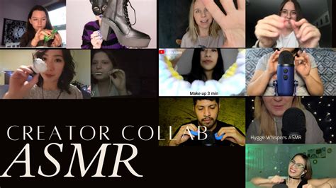 Asmr Creators Collab Part 2 Youtube
