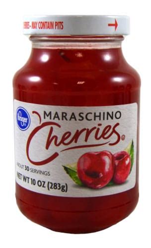 Kroger® Maraschino Cherries 10 Oz Smiths Food And Drug