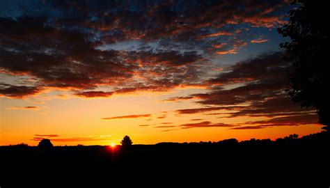 Sunset Nature Clouds Free Photo On Pixabay