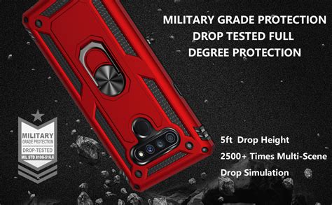 Dionsibei Military Grade Drop Impact For Lg Stylo 6 Case