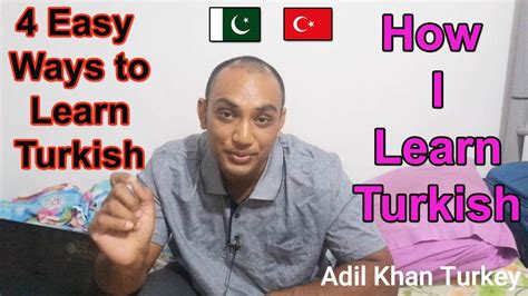 How To Learn Turkish Language Easily Youtube