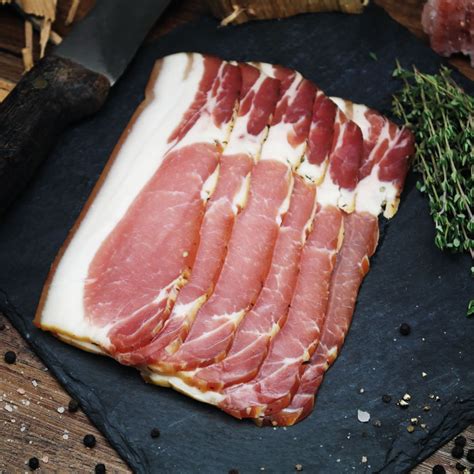 Old Fashioned Smoked Back Bacon 500g Grid Iron Meat