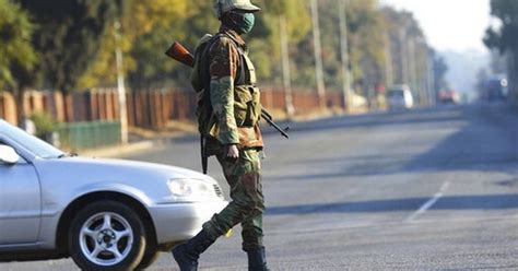 Scores Of Zimbabwe Protesters Arrested Military In Streets