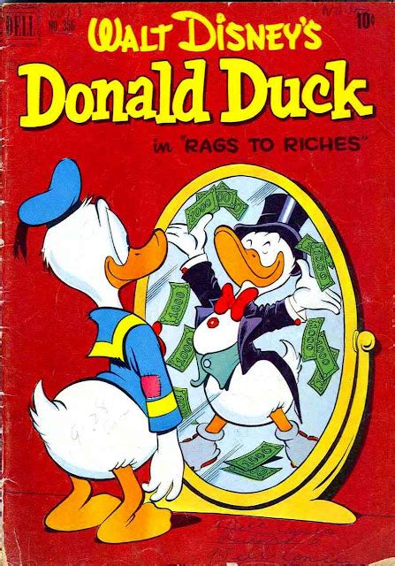 Donald Duck Four Color Comics V2 356 Carl Barks Cover Pencil Ink