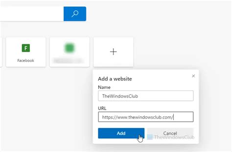 You Can Now Collapse Quick Links On New Tab Page In Microsoft Edge En