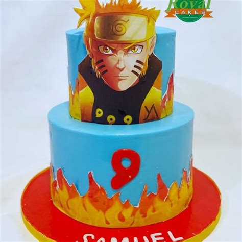 Naruto Birthday Cake Birthday Cakes Royal Cakes Intl Custom Cakes