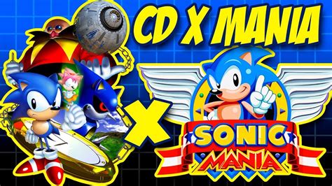 Sonic Cd Vs Sonic Mania Additional Comparison Youtube