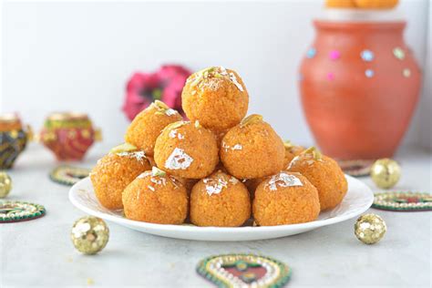 Its very delicious, and home cooked sweet is even better. Motichoor Ladoo