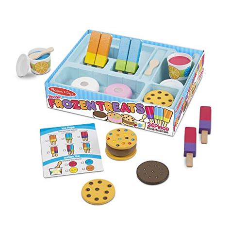 Childrens Wooden Play And Pretend Food Set Play Popsicle Set Wood Play