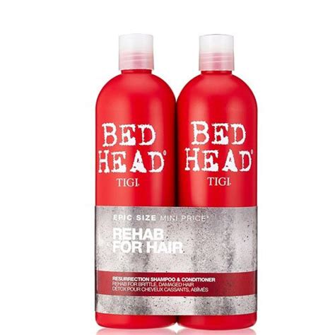 bed head by tigi urban antidotes resurrection tween duo shampoo and conditioner for very dry
