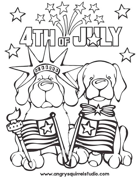 5 Free Fourth Of July Coloring Pages Free Coloring Pages Fourth Of