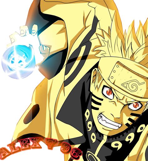 Naruto Bijuu Mode Rasengan Reupload By Al3x796 On Deviantart