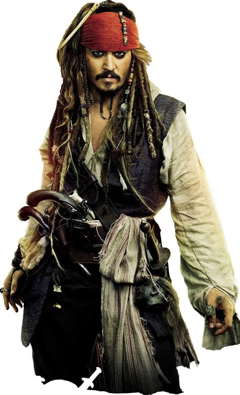 Captain Jack Sparrow Pirates Of The Caribbean Png By