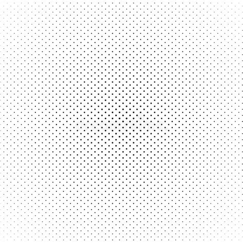 Black Abstract Halftone Circle Made Of Dots In Diagonal On White