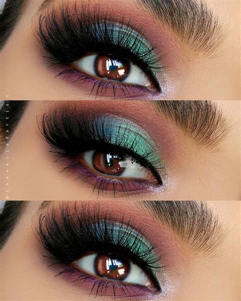 Shimmery Green And Purple Smokey Eyes Tutorial Beginner Friendly The