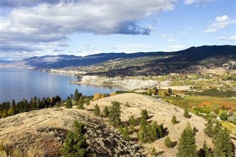 Penticton Okanagan Valley British Columbia Canada Stock Image Image