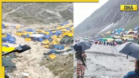 Amarnath Cloudburst 10 Dead Several Still Missing Rescue Ops Underway