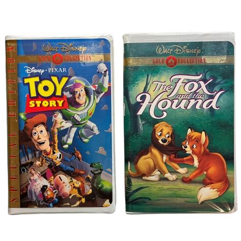 Media Disney Vhs Gold Collection Bundle Toy Story Special Edition Fox