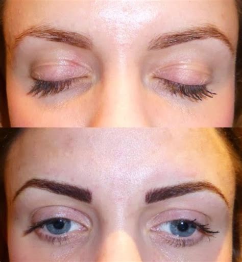 Permanent Eyebrows Before And After Photos Of Fabulously Flawless