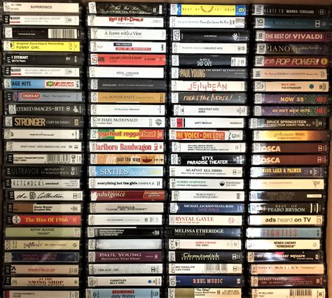 lot 1135 cassettes large collection