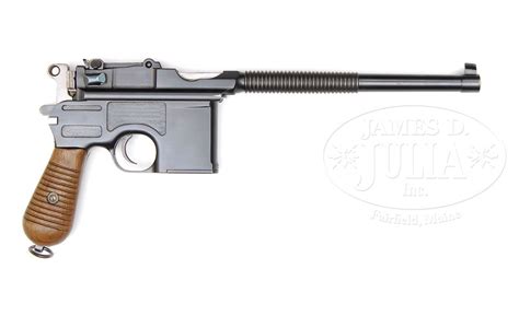 Mauser C96 Fantasy Gun With Finned Barrel