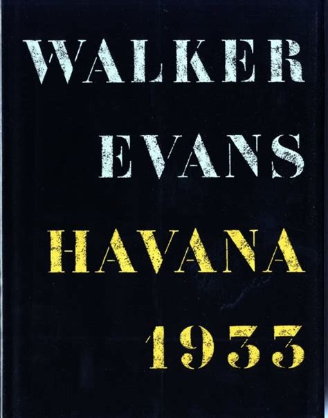 Walker Evans Havana 1933 — Pallant Bookshop