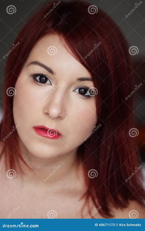 Cute Redhead Woman Telegraph