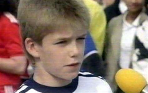 Before They Were Famous David Beckham Young David Beckham Famous Kids