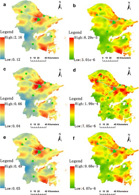 Spatial Distribution Patterns Of Hi For A Children C Adults And E