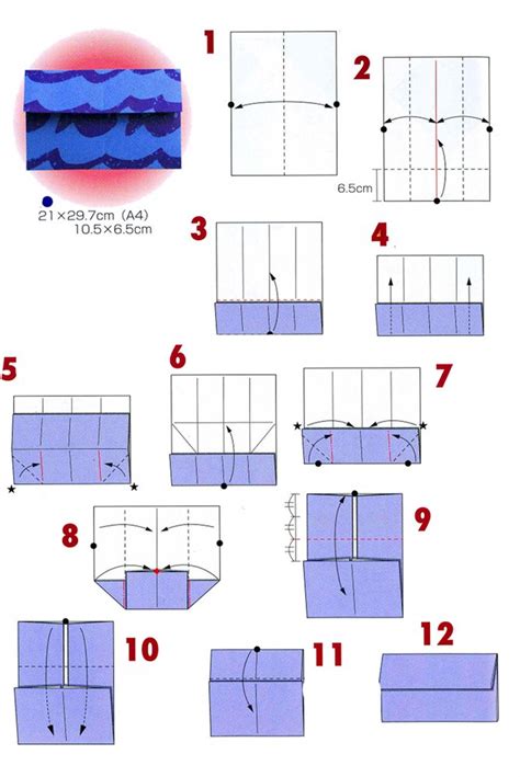 Origami Envelopes 4 Types