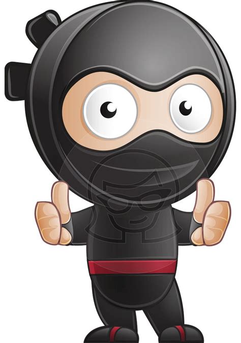 17 Best Images About Ninja Vector Cartoons On Pinterest