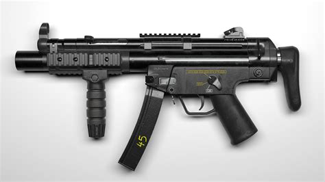 Artstation Mp5sd With Custom Skins Mp5 Smg Weapon