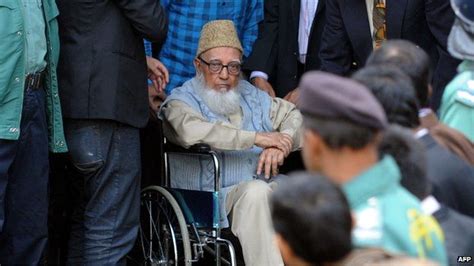 Bangladesh Islamist Leader Ghulam Azam Dies Aged 91 Bbc News