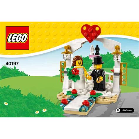 Lego Wedding Favour Set 2018 40197 Instructions Brick Owl Lego