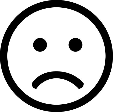 Not Happy Svg Png Icon Free Download 367897 Onlinewebfontscom