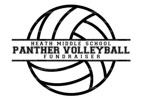 Panther Volleyballs Clip Art Library
