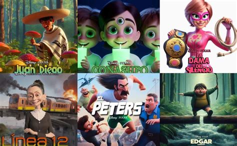 ¿cómo Crear Gratis Un Póster Al Estilo De Una Película De Disney Pixar