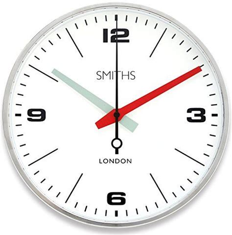 Roger Lascelles Clocks Wall Clock Smdrakechrome Chrom