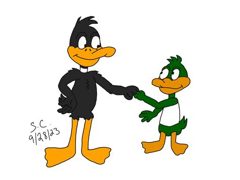 Daffy And Plucky Duck By Potoroogirl95 On Deviantart