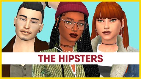 Nikkifark Sims — The Hipsters High School Cliques The Sims 4