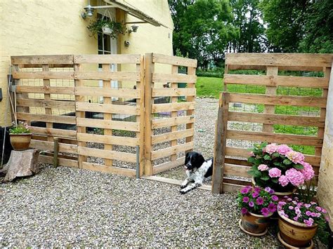 Pallet Dog Fencing Pallet Privacy Fences Wood Pallet Fence Privacy