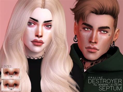 Pralinesims Destroyer Septum With Images Sims 4