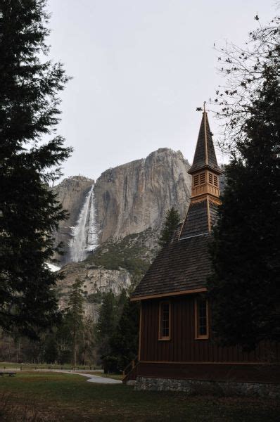 Yosemite Chapel Yosemite National Park California I Was Married In