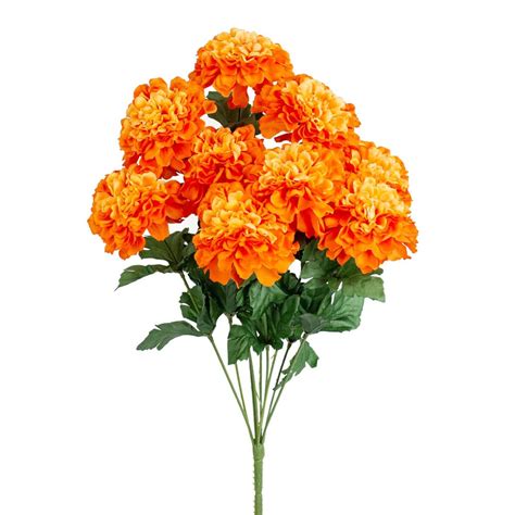 day of the dead 50 marigolds crepe paper flowers dia de los muertos yellow orange mexican