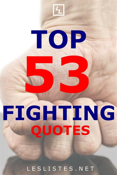 Top 53 Fighting Quotes That You Should Know